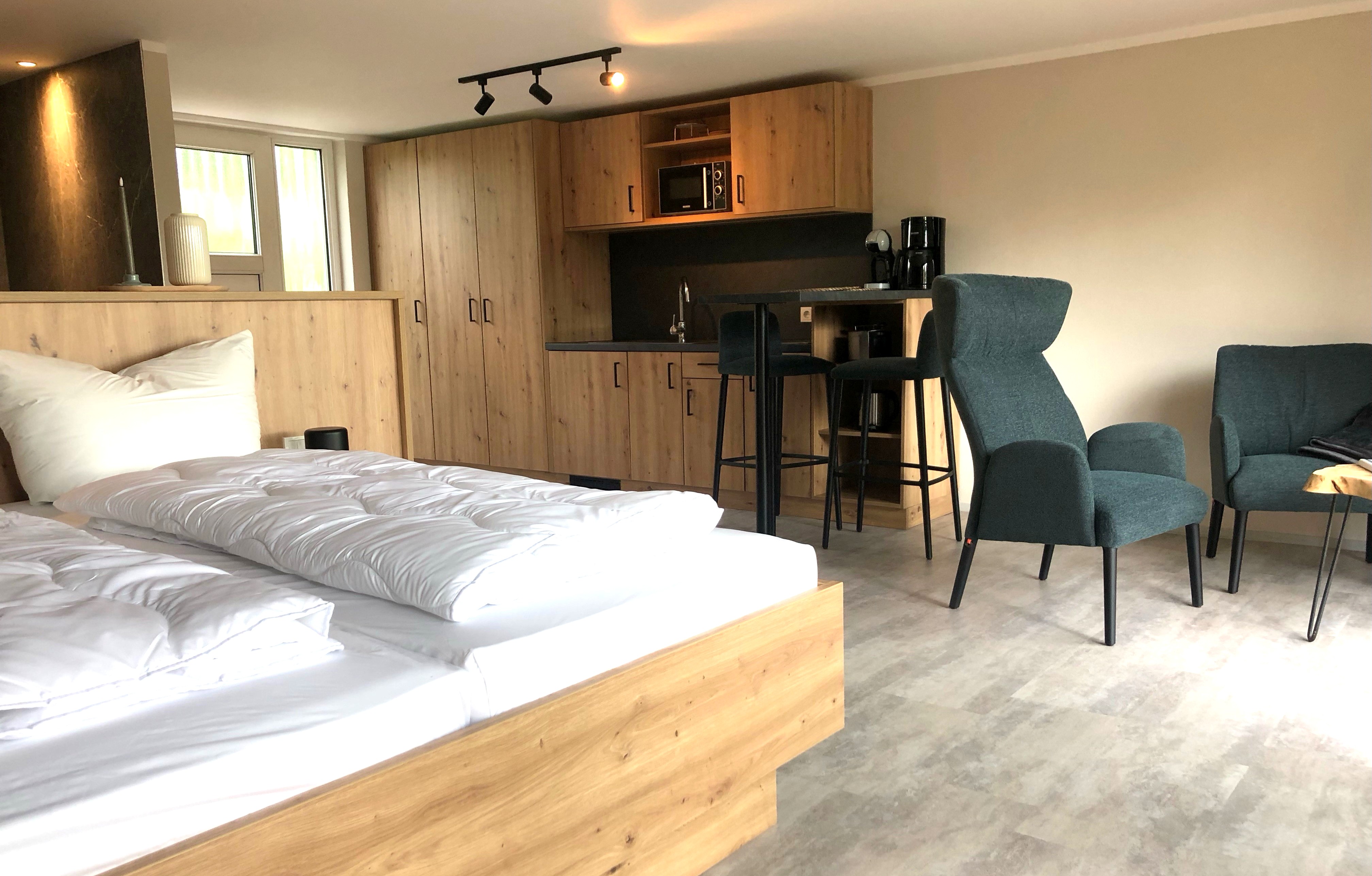 Schlafzimmer Ferienhaus 25 Bergsuite